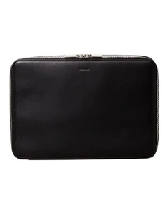 Sleek Folio Bag in Black