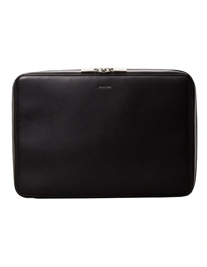 Sleek Folio Bag in Black image 1