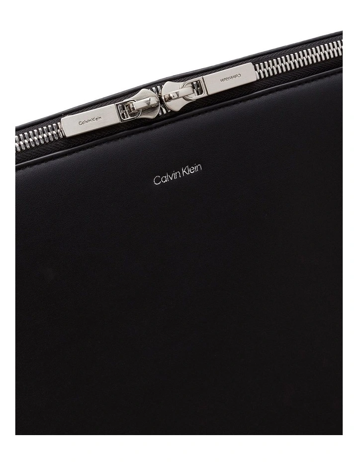 Sleek Folio Bag in Black image 4