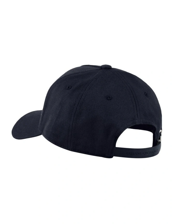 Essential Baseball Hat in Blue Navy image 2