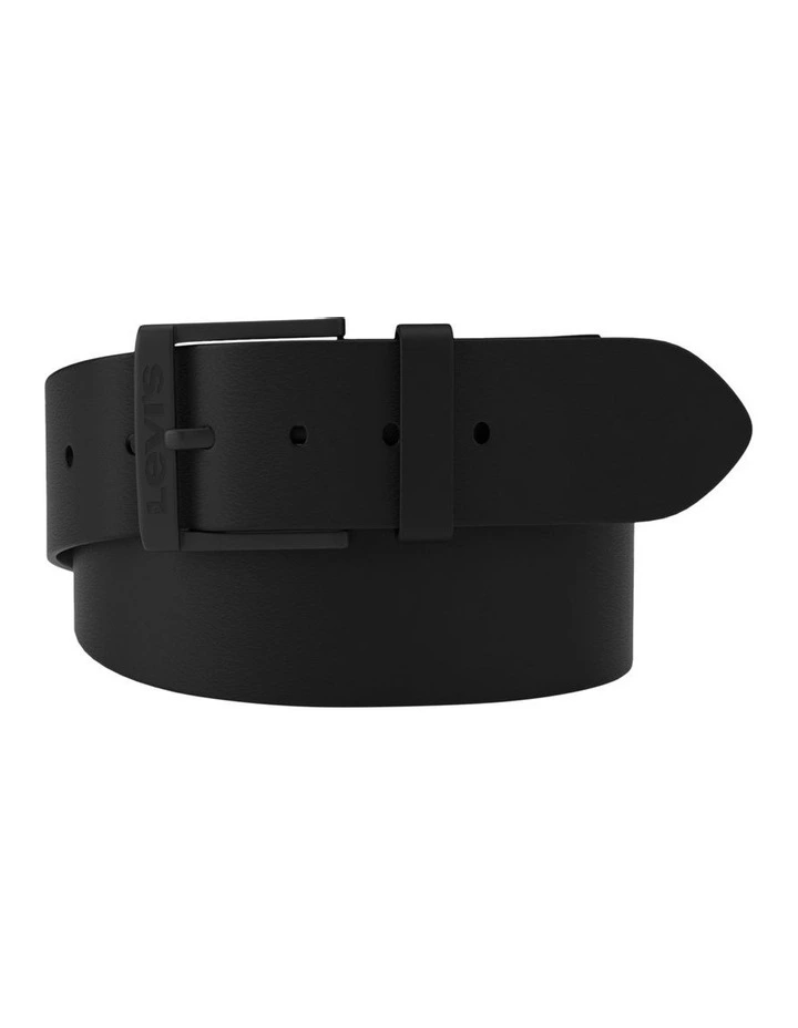Duncan Caviar Buckle Belt in Black image 1