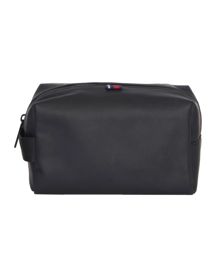Water Resitant Toiletry Bag Toiletry Bag Black image 1