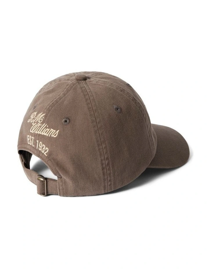 Longhorn Twill Cap Hat in Silt image 3
