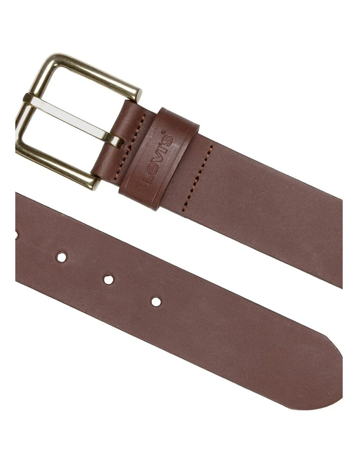 Square Buckle Belt in Brown image 2