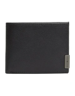 Hardware Mini Credit Card Wallet in Black