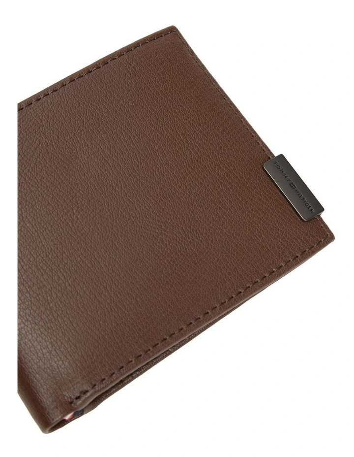 Hardware Mini Credit Card Wallet in Brown image 4