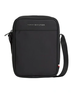 Repreve Mini Reporter Bag in Black