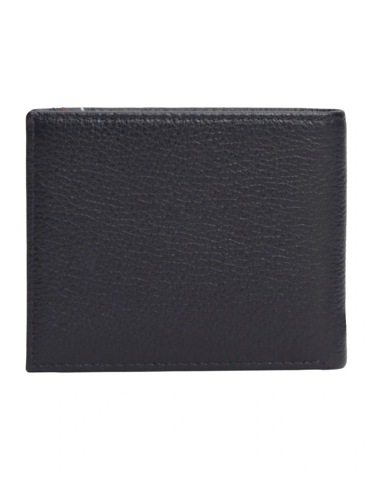 Central Mini Credit Card Wallet in Navy image 4