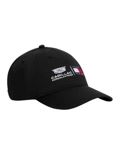 Cadillac Formula 1 Team Logo Baseball Cap in Black