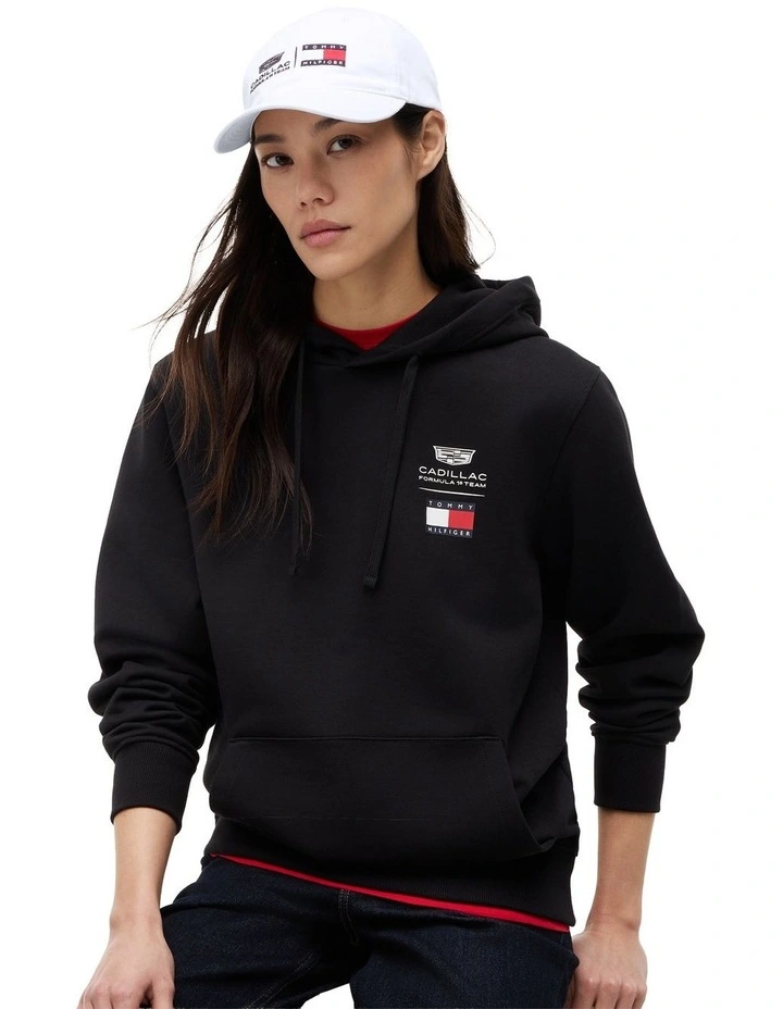 Cadillac Formula 1 Team Logo Baseball Cap in White image 3