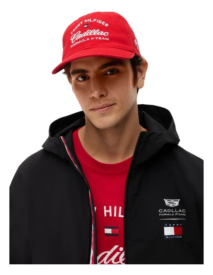 Cadillac Formula 1 Team Logo Baseball Cap in Red image 2