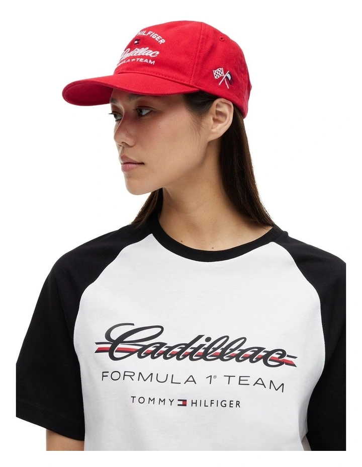 Cadillac Formula 1 Team Logo Baseball Cap in Red image 3