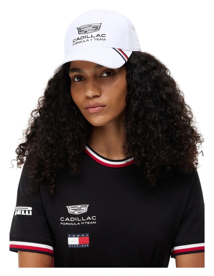 Cadillac Formula 1 Team Replica Baseball Cap in White image 3