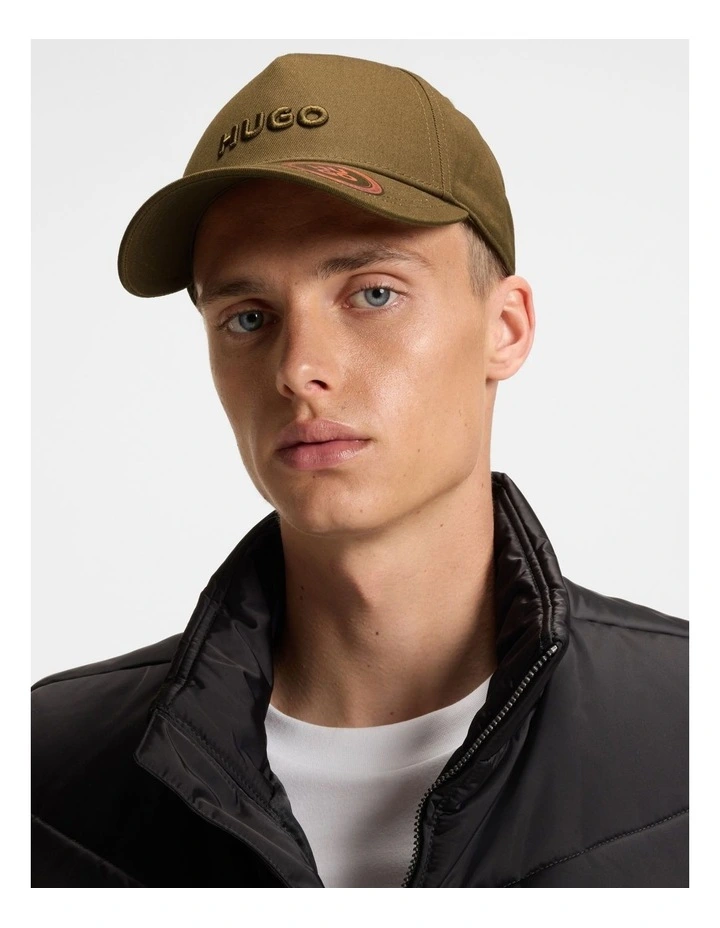 Jude Cap Hat in Open Green image 2