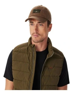 Heritage Twill Cap in Cigar