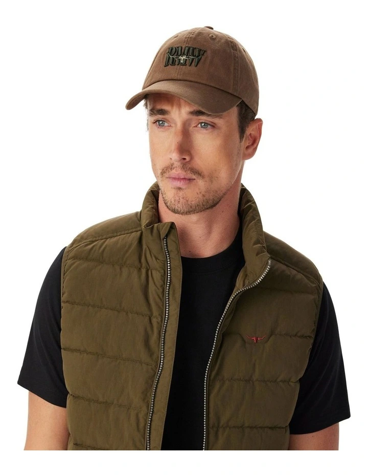 Heritage Twill Cap in Cigar image 1