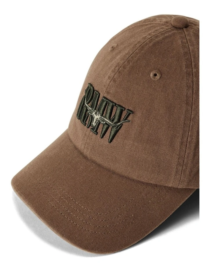 Heritage Twill Cap in Cigar image 5