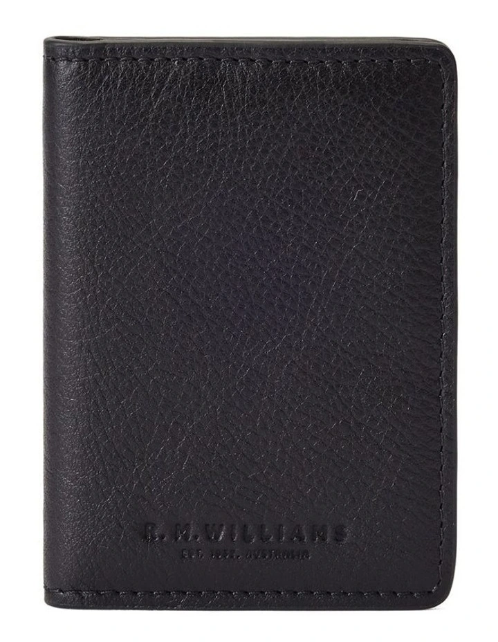 Farrier Fold Cardholder Wallet in Black image 4