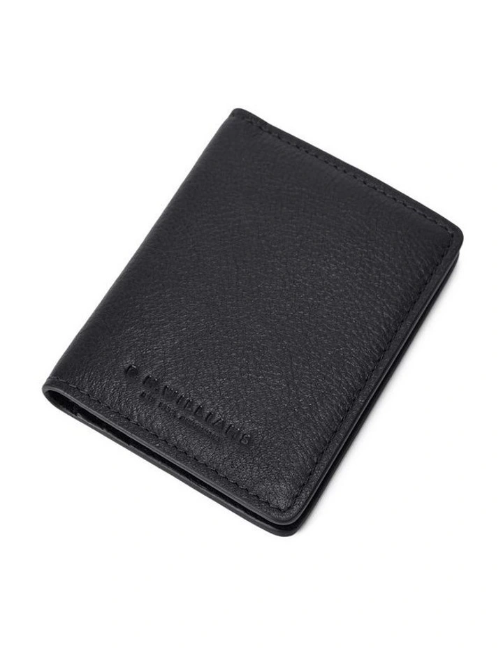 Farrier Fold Cardholder Wallet in Black image 5