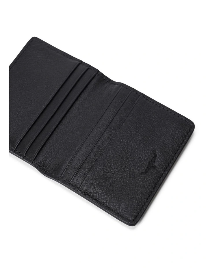 Farrier Fold Cardholder Wallet in Black image 6