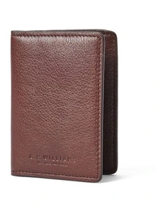Farrier Fold Cardholder Wallet in Whiskey