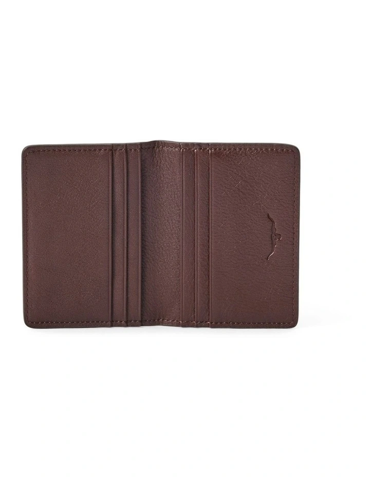 Farrier Fold Cardholder Wallet in Whiskey image 2