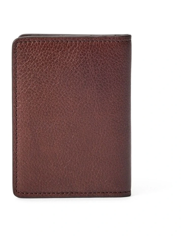 Farrier Fold Cardholder Wallet in Whiskey image 3