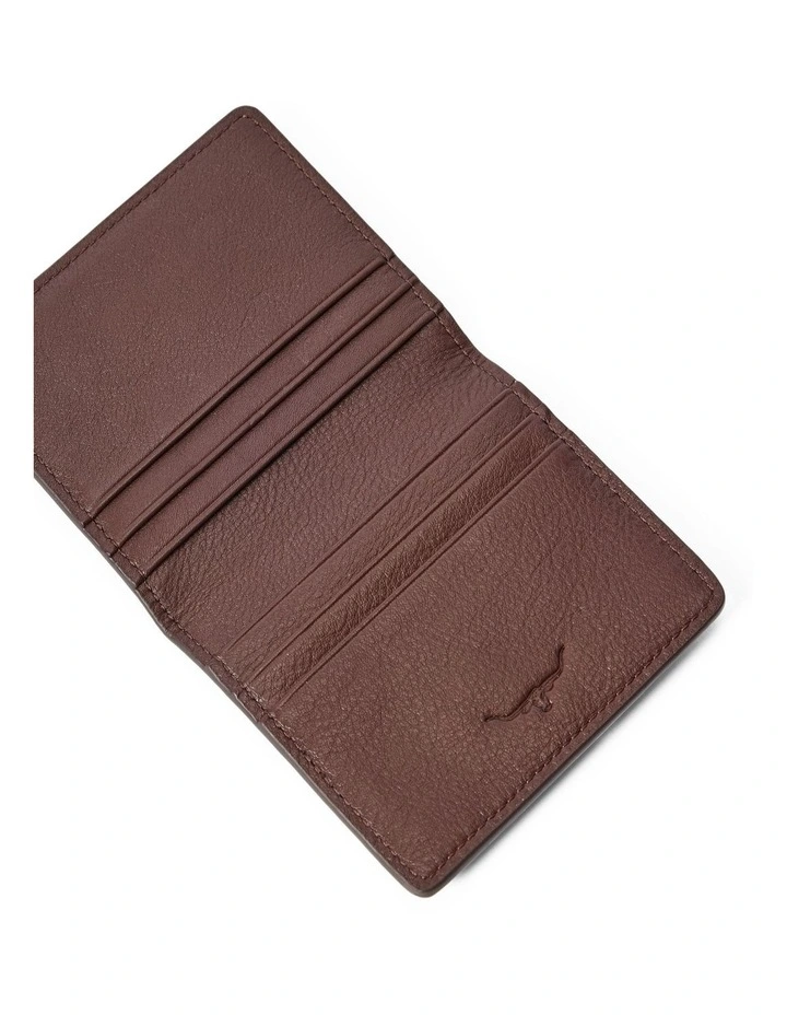 Farrier Fold Cardholder Wallet in Whiskey image 6
