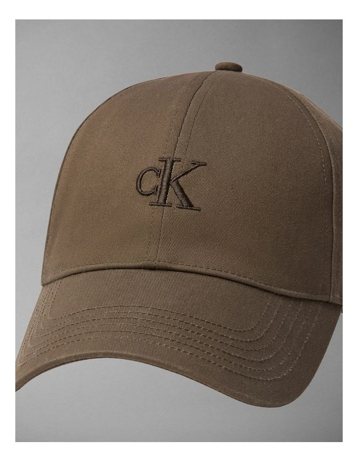 Monogram Embroidery Baseball Cap in Wren image 2