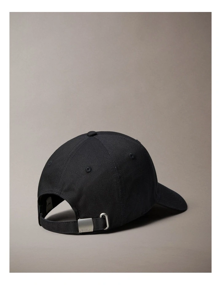 Titlecase Embroidery Baseball Cap in Black image 3