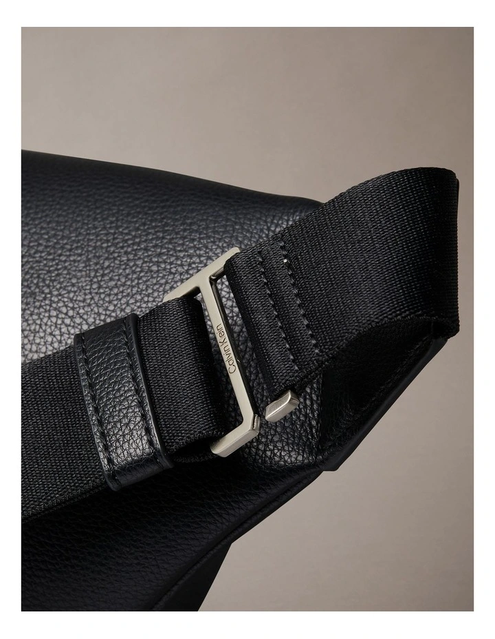 Raised Waist-bag in black image 5