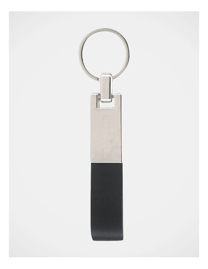 Credit Card Wallet and Keyfob Set in Black image 4