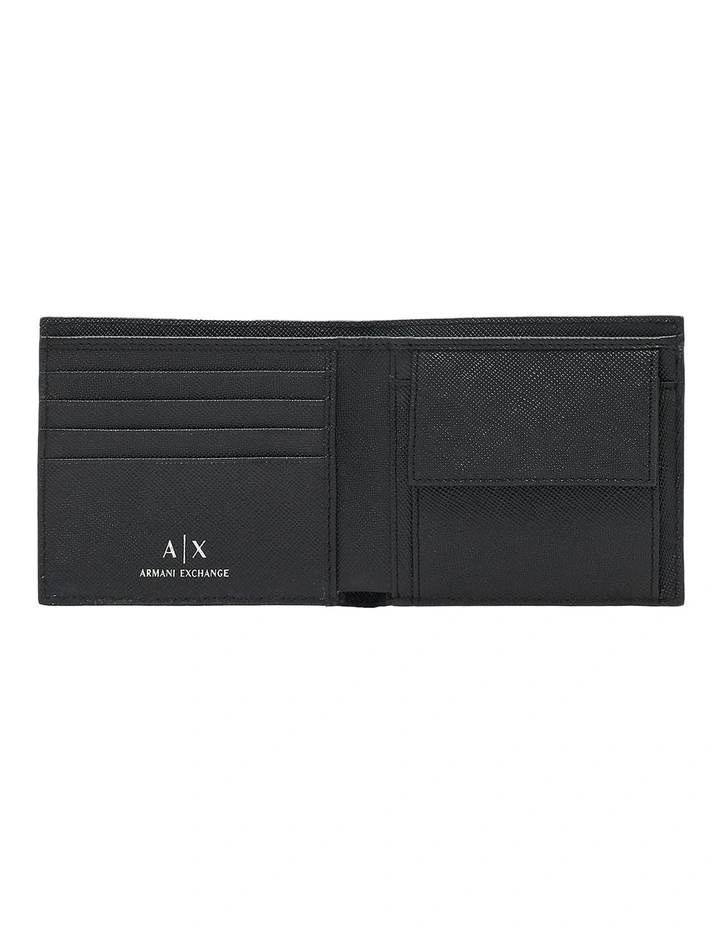 Barcelona Bifold Wallet in Black image 2