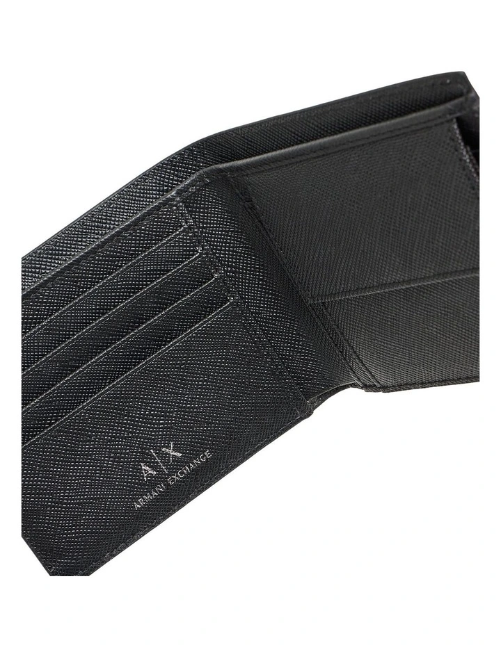 Barcelona Bifold Wallet in Black image 3