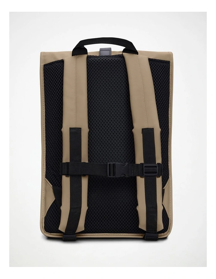 Rolltop Rucksack in Beige image 5