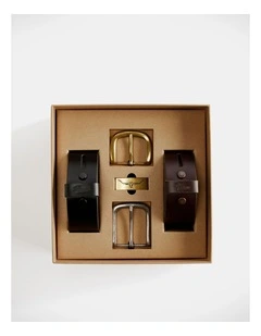 1 1/2 Belt Gift Set in Chestnut