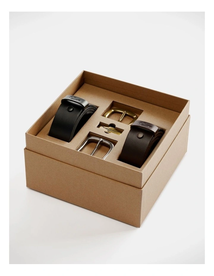 1 1/2 Belt Gift Set in Chestnut image 2