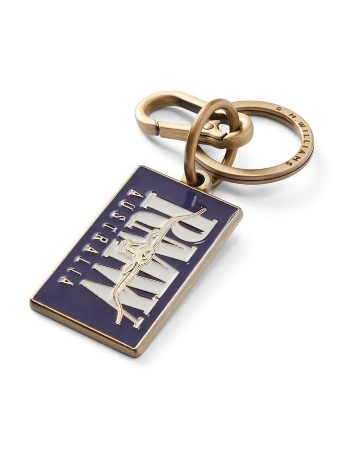 Heritage Enamel Keyring Navy image 4