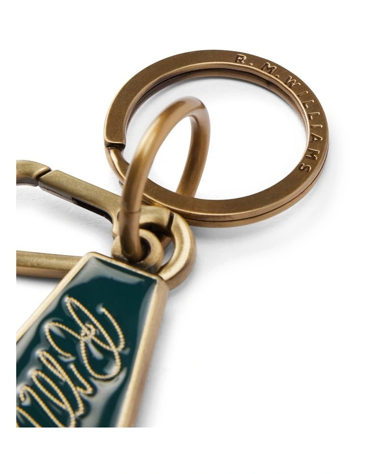 Heritage Enamel Keyring in Pine image 3