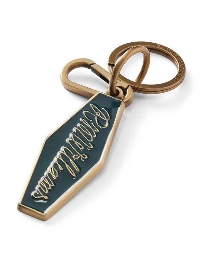 Heritage Enamel Keyring in Pine image 4