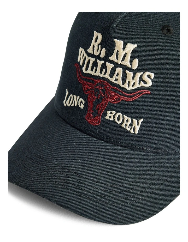 RMW Longhorn Trucker Cap Black Wash image 4