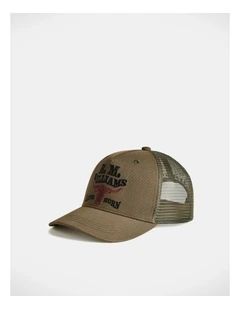 RMW Longhorn Trucker Cap Dark Olive