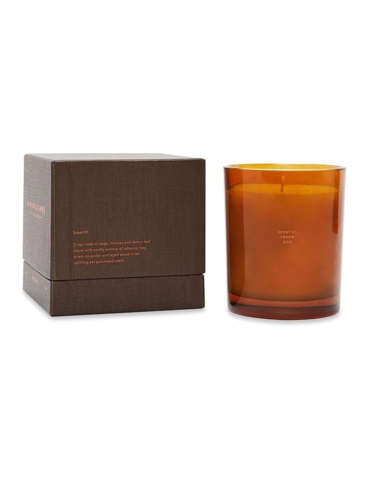 Scent 01 candle Chestnut/Bone image 1