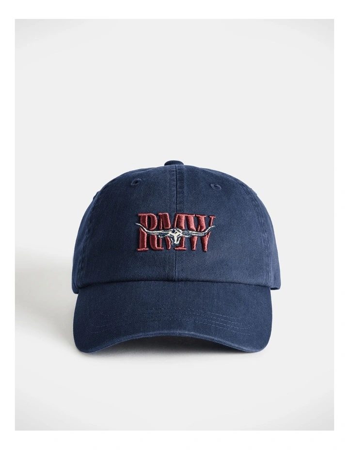 Heritage Twill Cap French Navy image 1