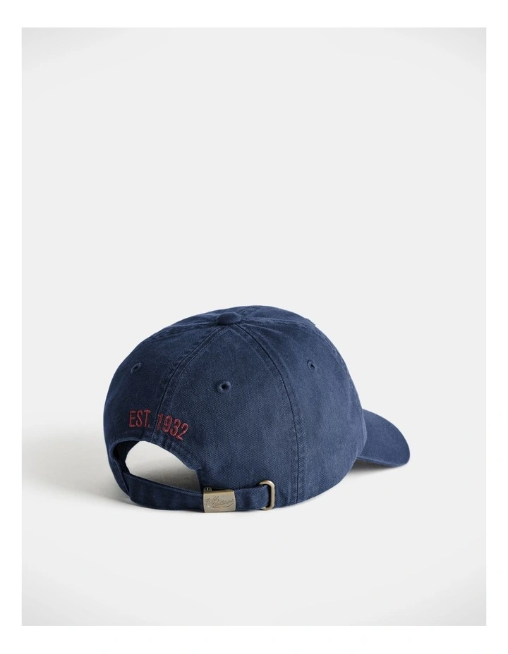 Heritage Twill Cap French Navy image 3