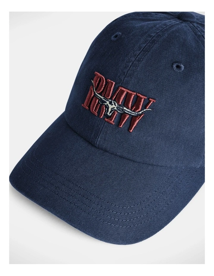Heritage Twill Cap French Navy image 4