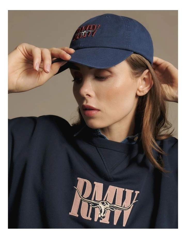 Heritage Twill Cap French Navy image 6