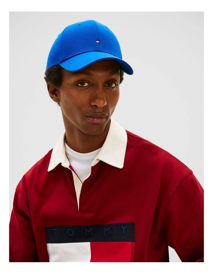 Hilfiger Flag Tonal Logo Baseball Cap in Blue image 2