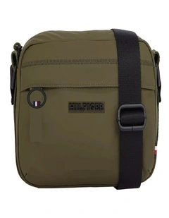 Mini Reporter Bag in Green