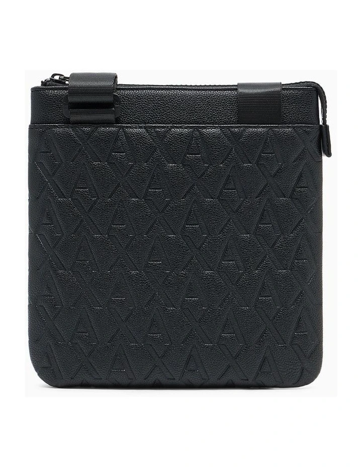 LIAM FLAT CROSSBODY BLACK image 2